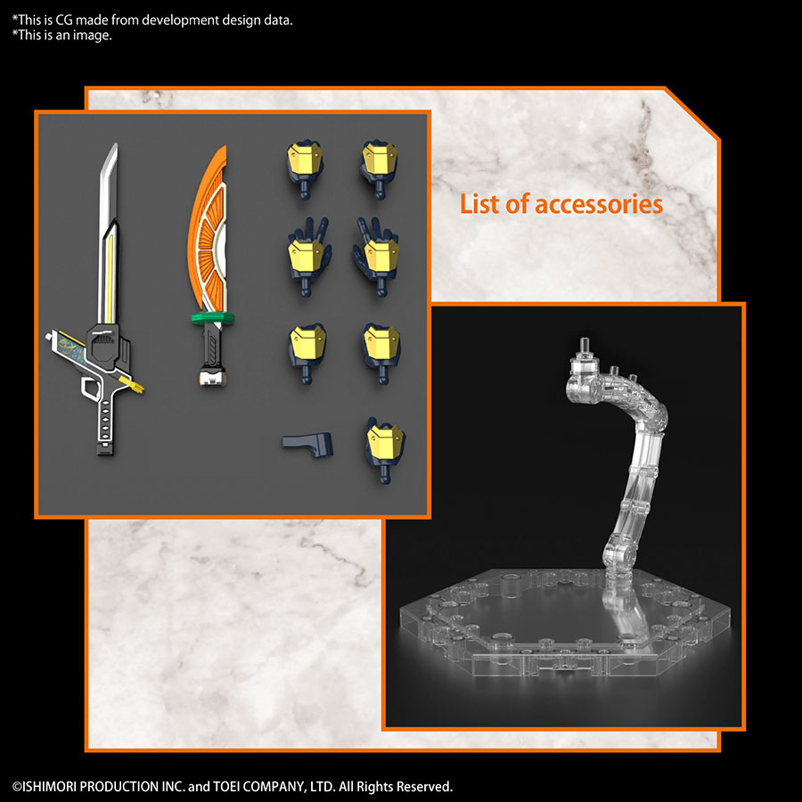 Kamen Rider Figure-Rise Standard Kit - Kamen Rider Gaim Orange Arms