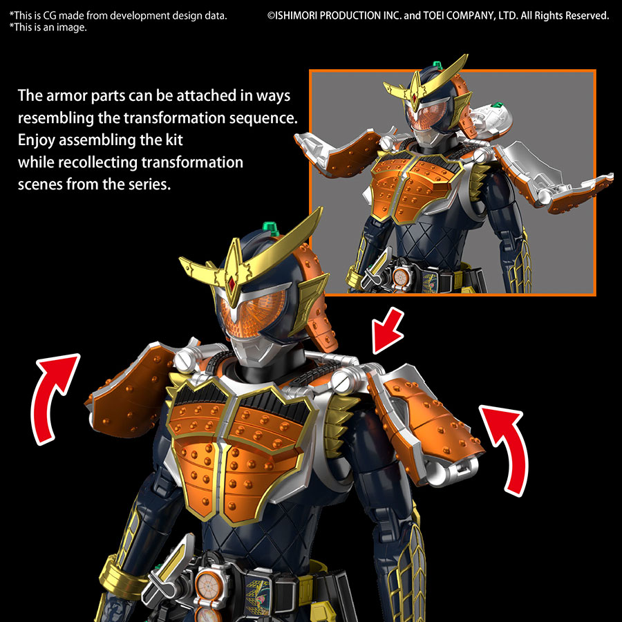 Kamen Rider Figure-Rise Standard Kit - Kamen Rider Gaim Orange Arms
