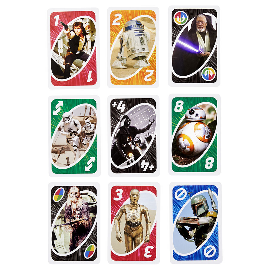 UNO Star Wars Card Game