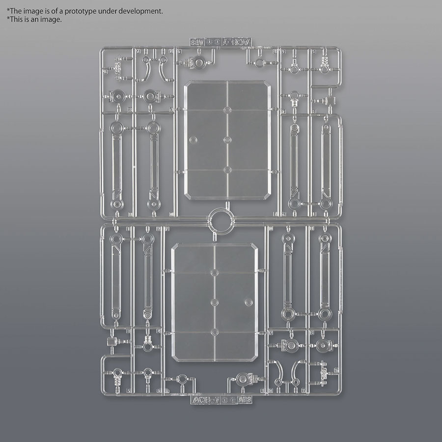 Action Base 7 Display Stand - Clear Color (For 1/144 / HG / RG / 30MM / 30MS / Figure-Rise Standard Kits)