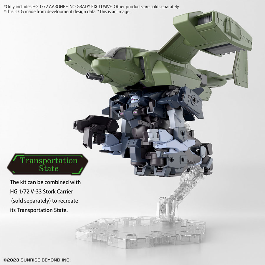 AMAIM Warrior At The Borderline High Grade 1/72 Kit #18 Aaronrhino Grady Exclusive
