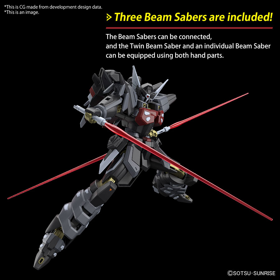 Gundam High Grade Universal Century 1/144 Kit #245 - Cosmic Era - Black Knight Squad Shi-ve.A