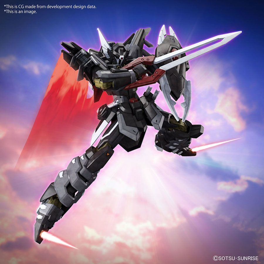 Gundam High Grade Universal Century 1/144 Kit #245 - Cosmic Era - Black Knight Squad Shi-ve.A
