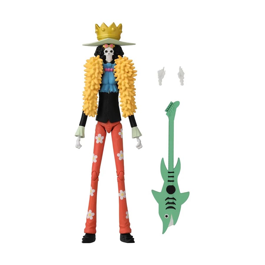 Anime Heroes One Piece 6.5-Inch Action Figure - Brook