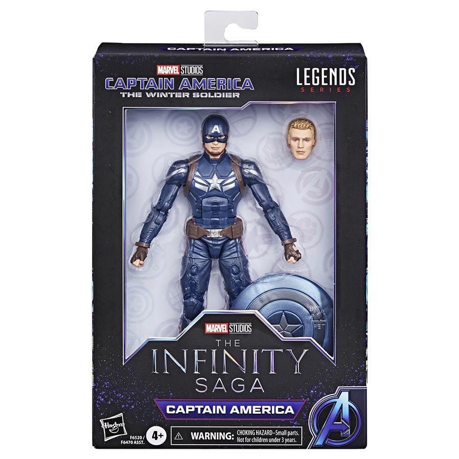Avengers Legends Infinity Saga Captain America (The Winter Soldier) 6-Inch Action Figure