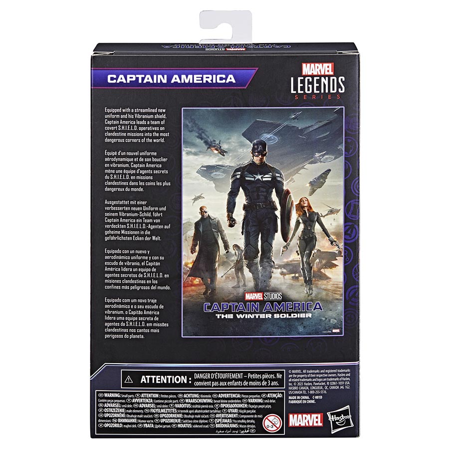 Avengers Legends Infinity Saga Captain America (The Winter Soldier) 6-Inch Action Figure