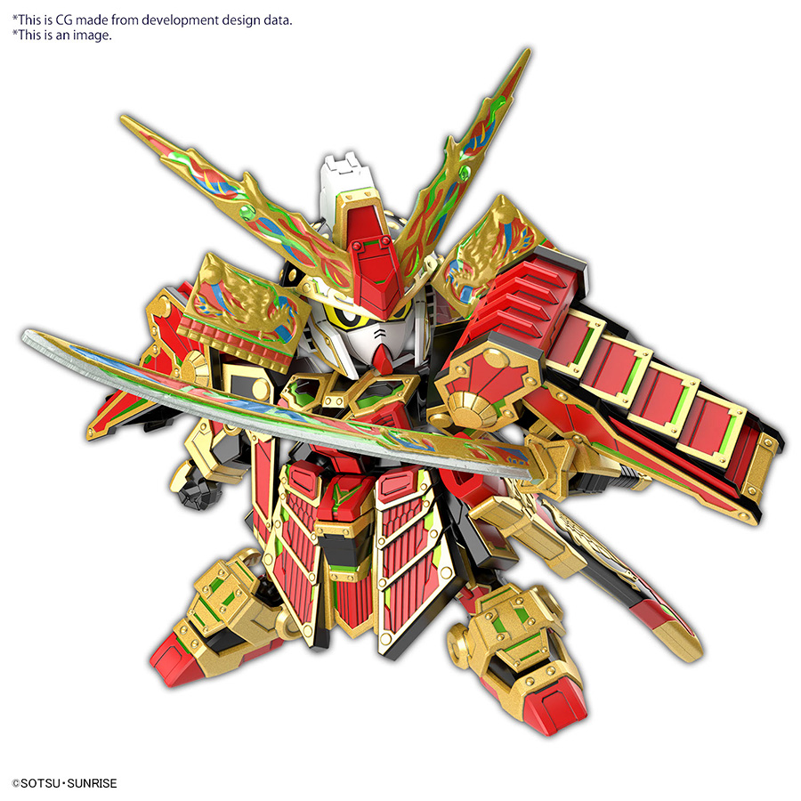 SD Gundam World Heroes Kit #36 SDW Heroes Musha Gundam The 78th