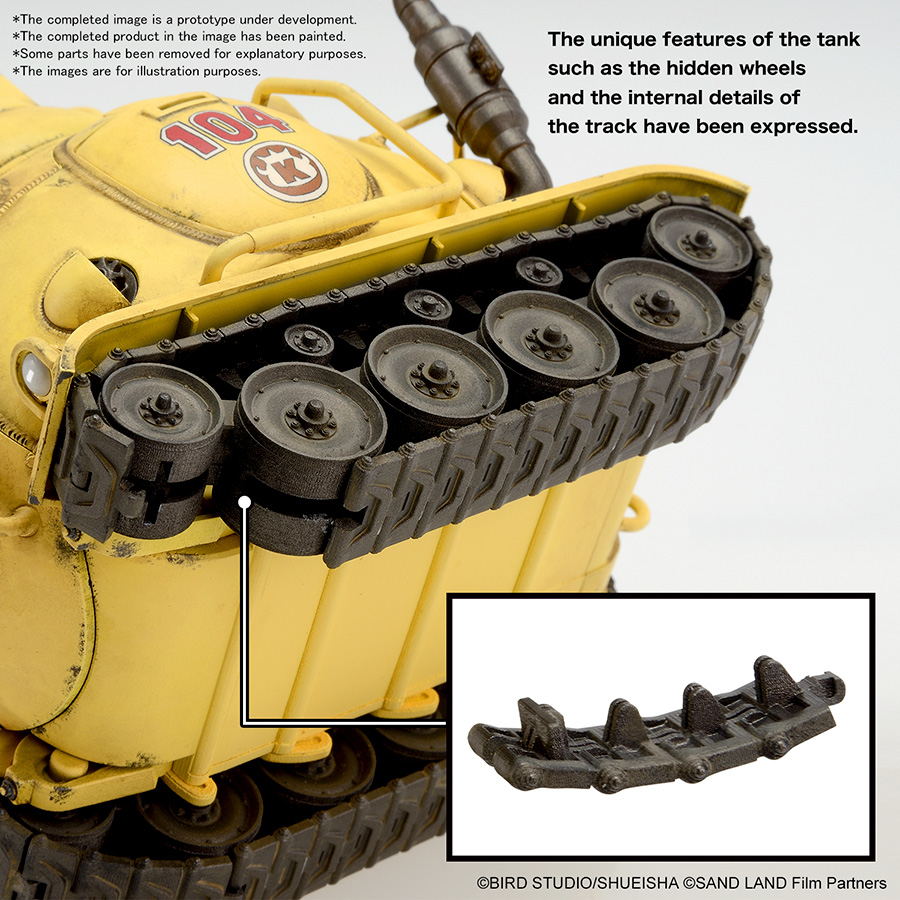 Sand Land 1/35 Kit - Sand Land Tank 104