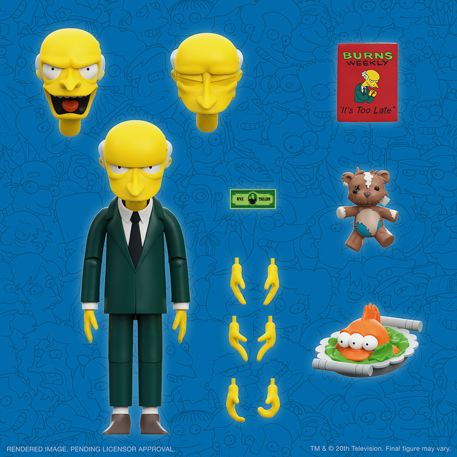 Simpsons Ultimates Figure - Montgomery Burns