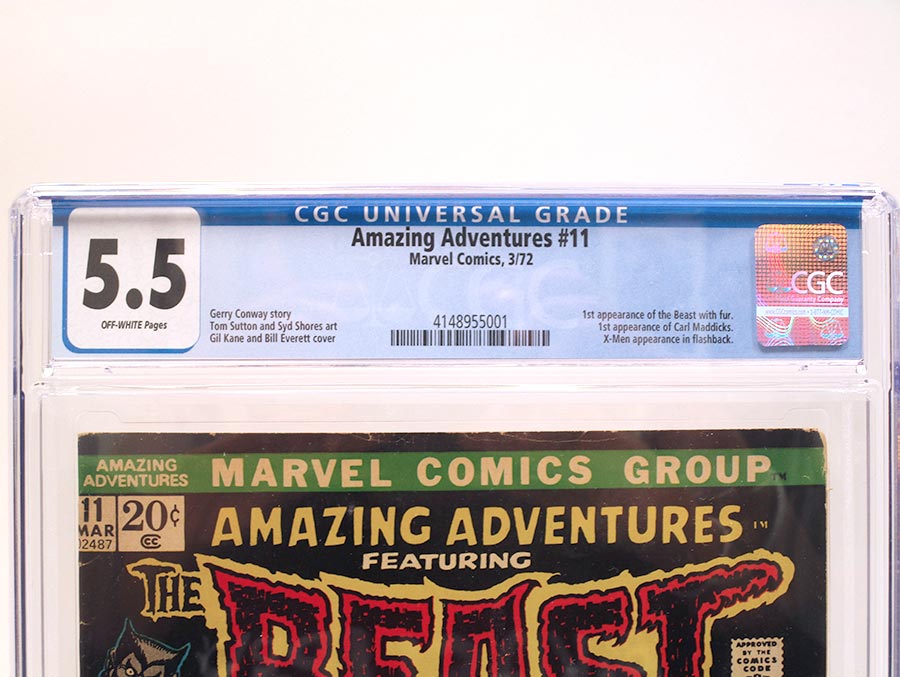 Amazing Adventures Vol 2 #11 Cover B CGC 5.5