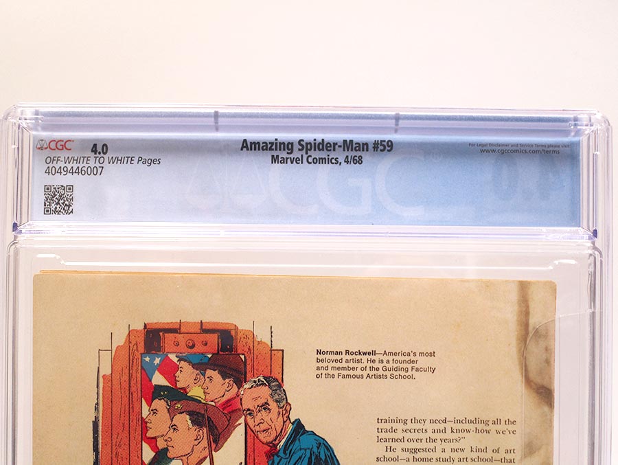 Amazing Spider-Man #59 Cover B CGC 4.0