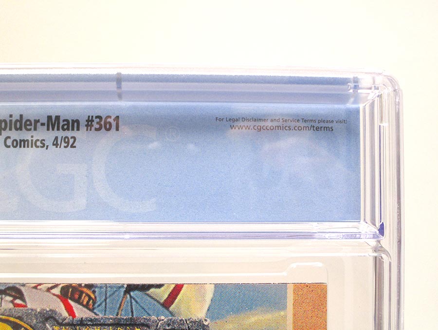 Amazing Spider-Man #361 Cover H Newsstand Edition CGC 9.8