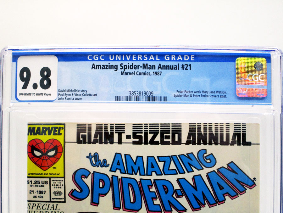 Amazing Spider-Man Annual #21 Cover F Tuxedo Cover CGC 9.8