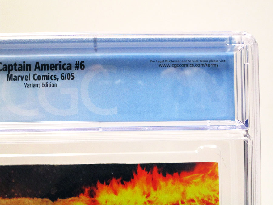Captain America Vol 5 #6 Cover C Limited Edition Variant Cover CGC 9.6