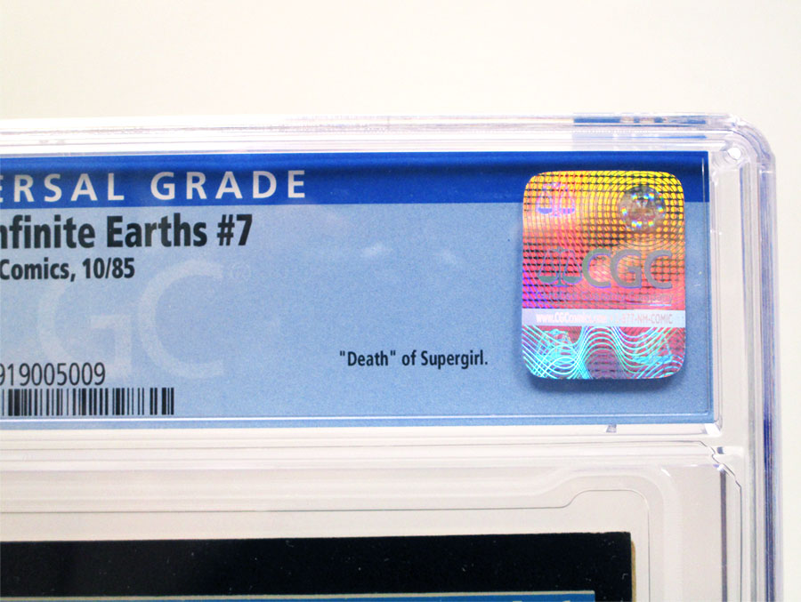 Crisis On Infinite Earths #7 Cover C CGC 9.6