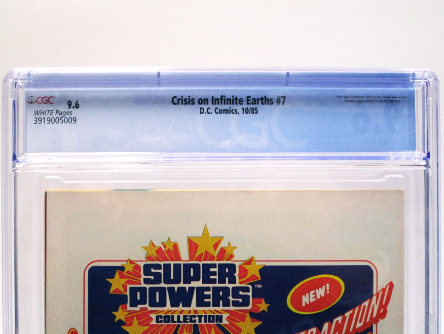 Crisis On Infinite Earths #7 Cover C CGC 9.6
