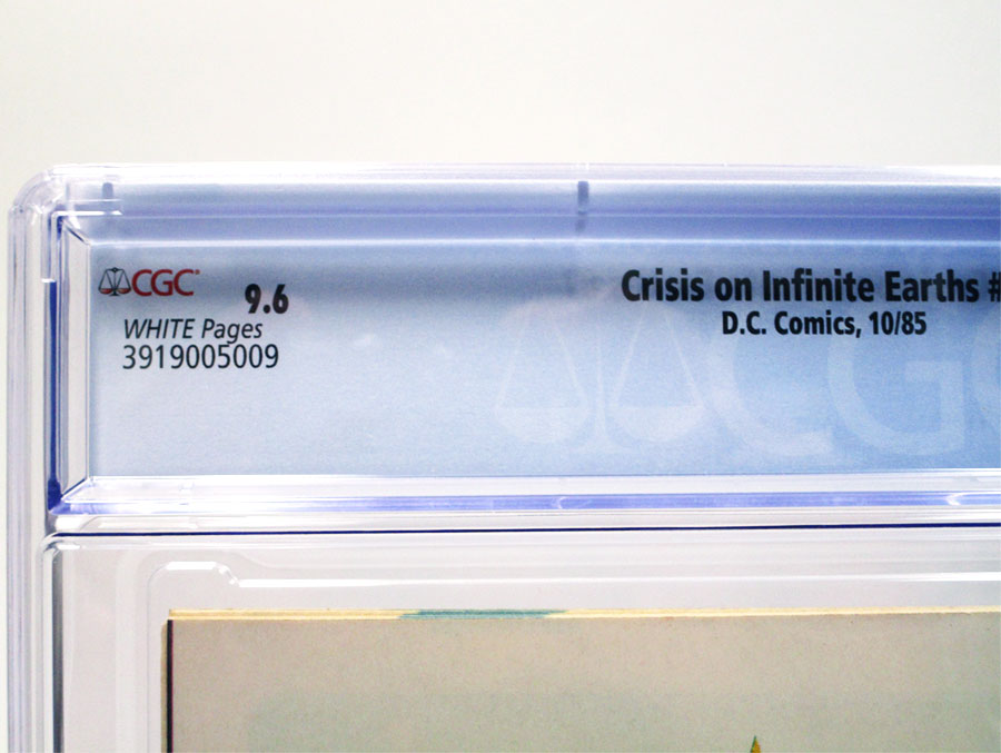 Crisis On Infinite Earths #7 Cover C CGC 9.6