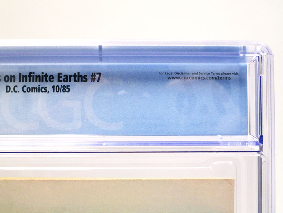 Crisis On Infinite Earths #7 Cover C CGC 9.6