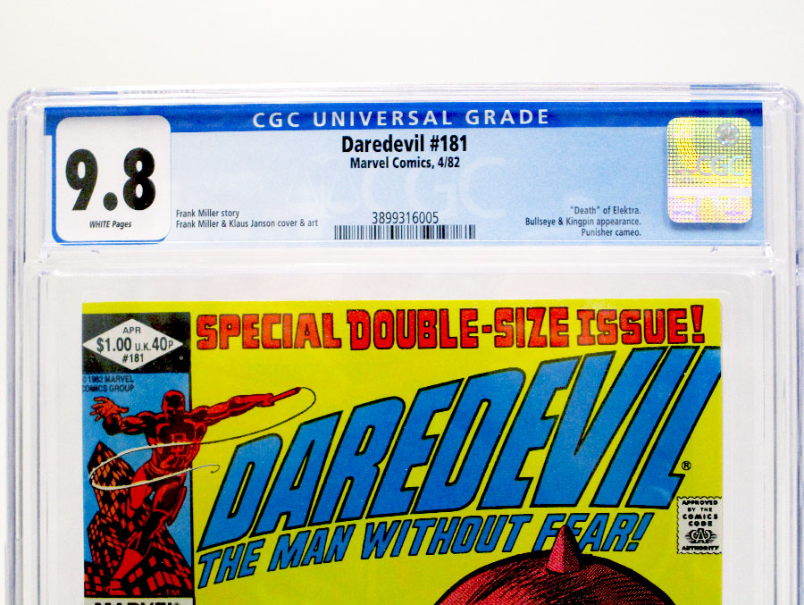 Daredevil #181 Cover E 1st Ptg CGC 9.8