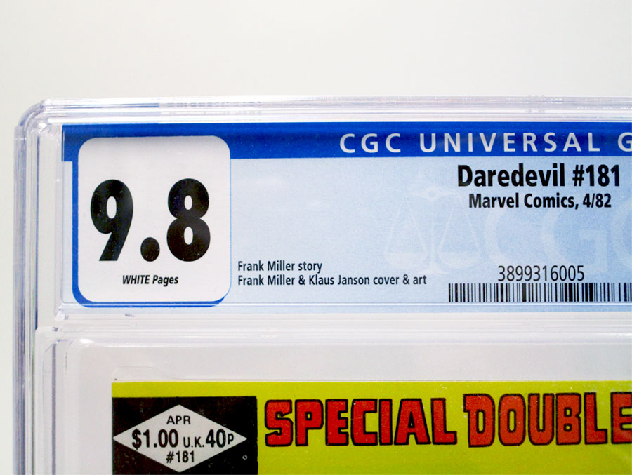 Daredevil #181 Cover E 1st Ptg CGC 9.8