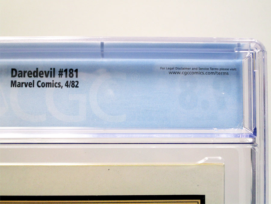 Daredevil #181 Cover E 1st Ptg CGC 9.8