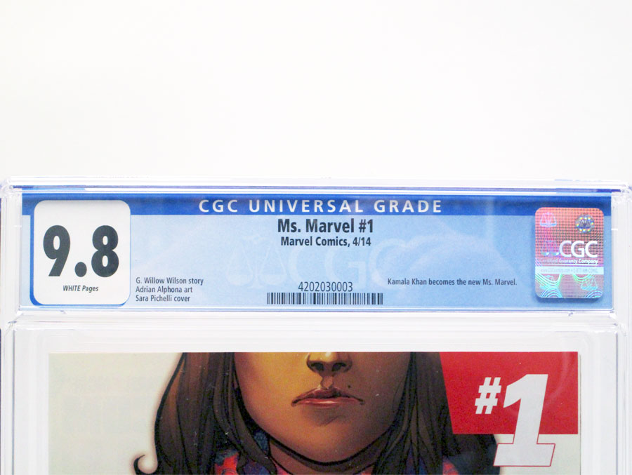 Ms Marvel Vol 3 #1 Cover K 1st Ptg Regular Sara Pichelli Cover CGC 9.8