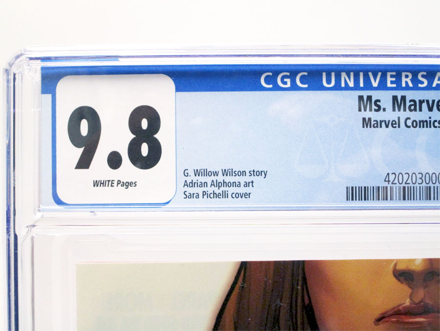 Ms Marvel Vol 3 #1 Cover K 1st Ptg Regular Sara Pichelli Cover CGC 9.8