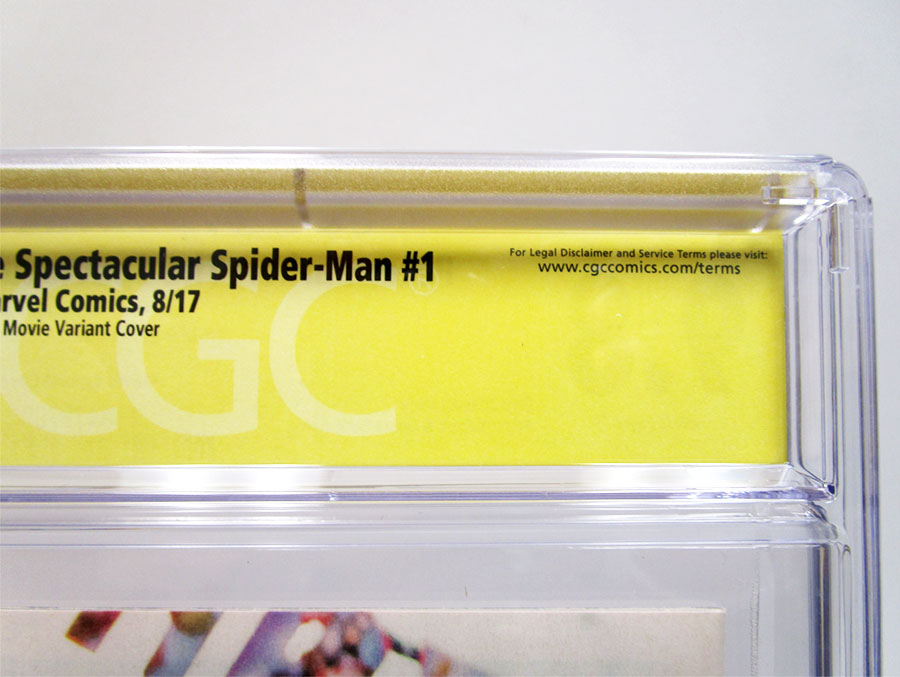 Peter Parker Spectacular Spider-Man #1 Cover U Incentive Movie Variant Cover CGC Signature Series 9.8 Signed by Tom Holland