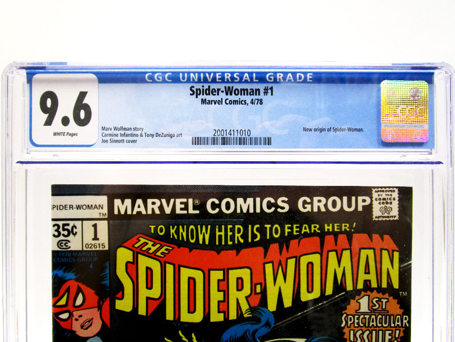 Spider-Woman #1 Cover D CGC 9.6 1st Ptg
