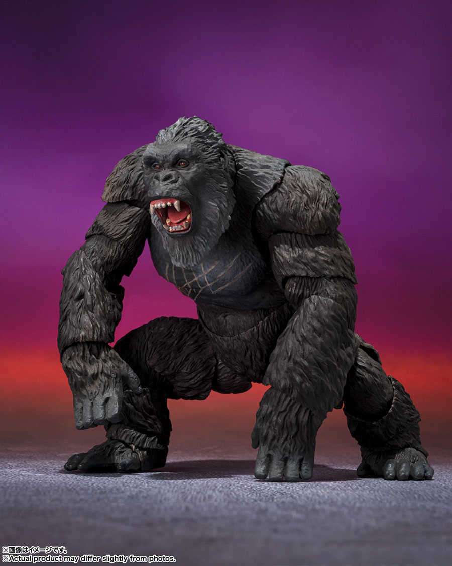 Godzilla x Kong The New Empire (2024) S.H.MonsterArts - Kong Action Figure