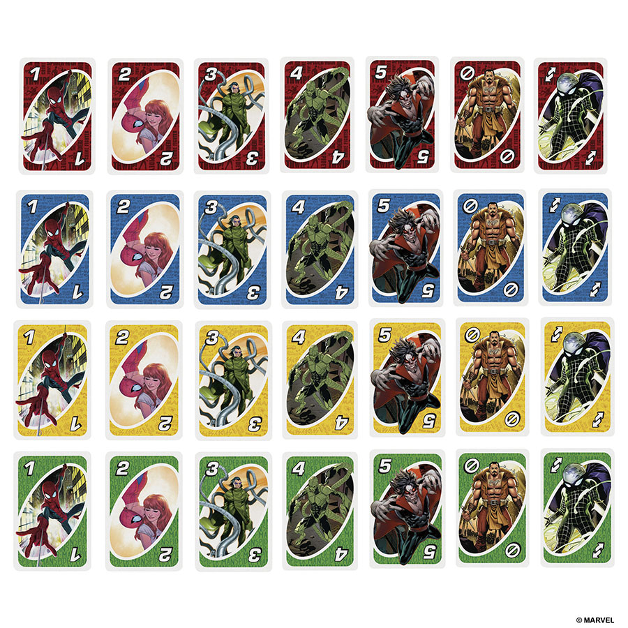 UNO The Amazing Spider-Man Card Game