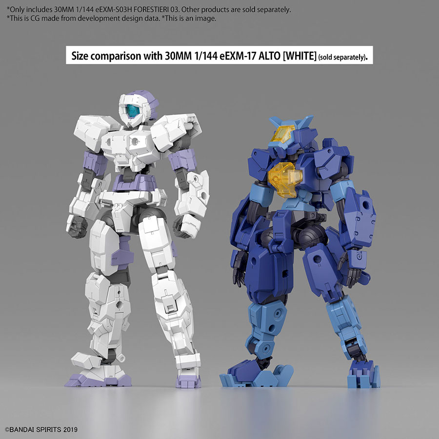 30 Minutes Missions 1/144 Kit #58 eEXM-S03H Forestieri 03