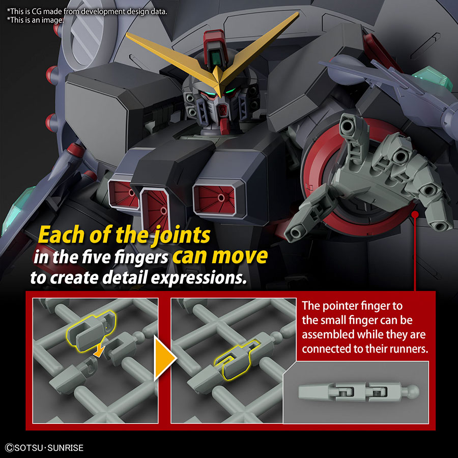 Gundam High Grade Universal Century 1/144 Kit #246 - Cosmic Era - GFAS-X1 Destroy Gundam