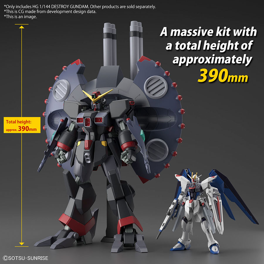 Gundam High Grade Universal Century 1/144 Kit #246 - Cosmic Era - GFAS-X1 Destroy Gundam
