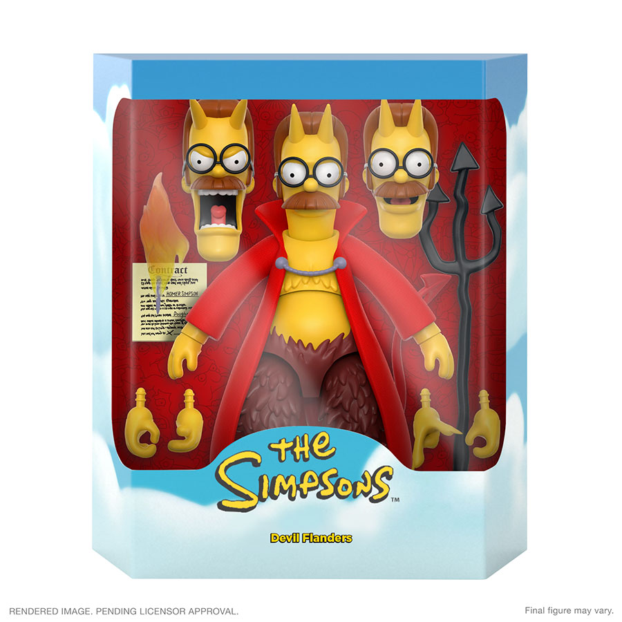 Simpsons Ultimates Figure - Devil Flanders