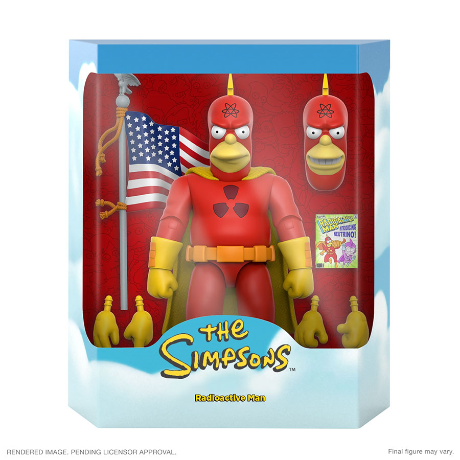 Simpsons Ultimates Figure - Radioactive Man