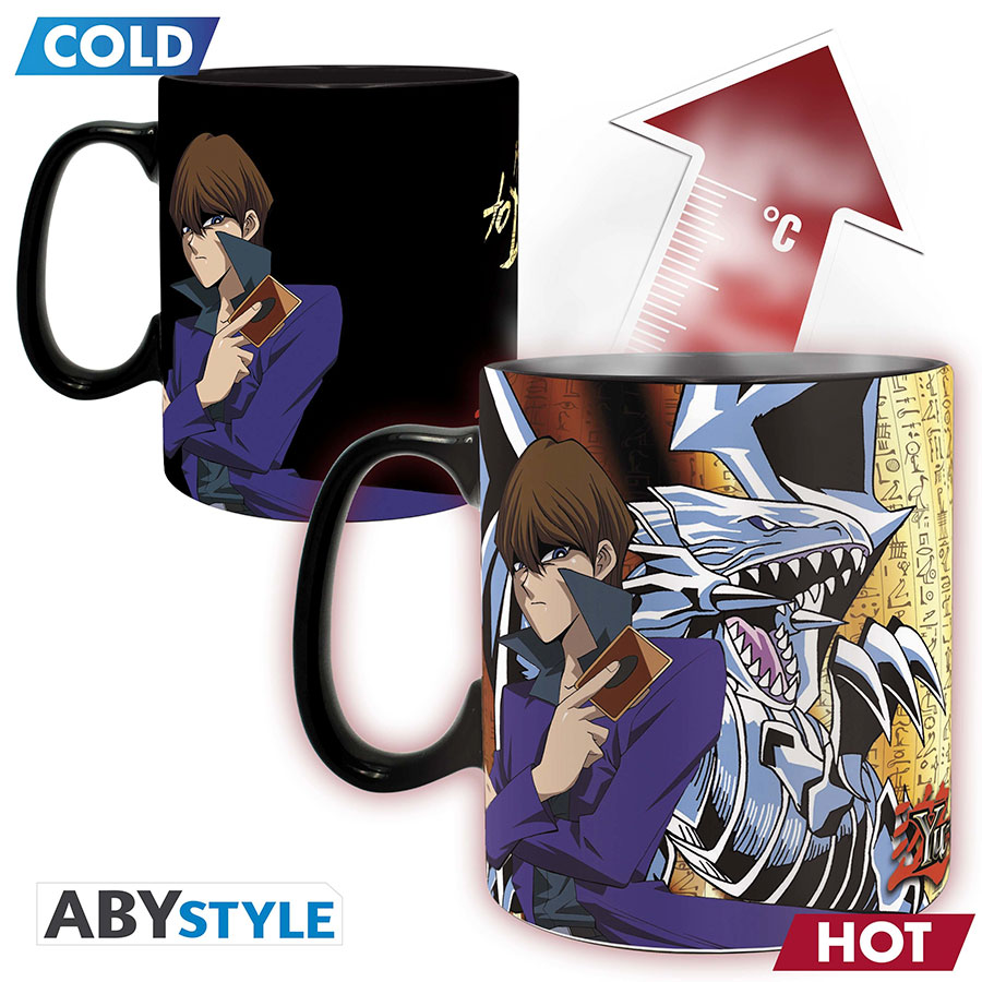 Yu-Gi-Oh Yugi vs Kaiba Heat Change 460ml Mug