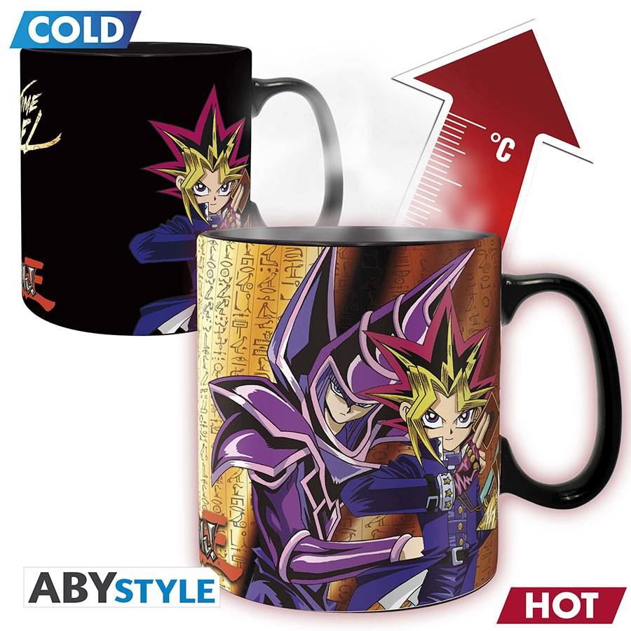 Yu-Gi-Oh Yugi vs Kaiba Heat Change 460ml Mug