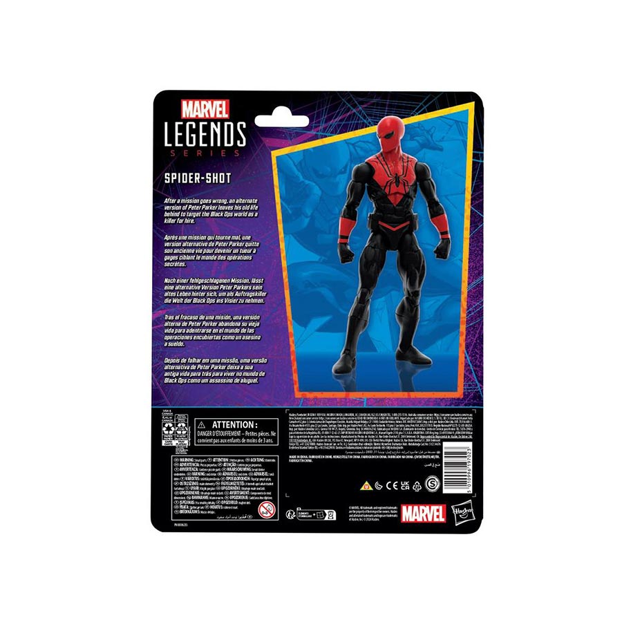 Spider-Man Classic Legends Series 6-Inch Action Figure - Spider-Shot Case