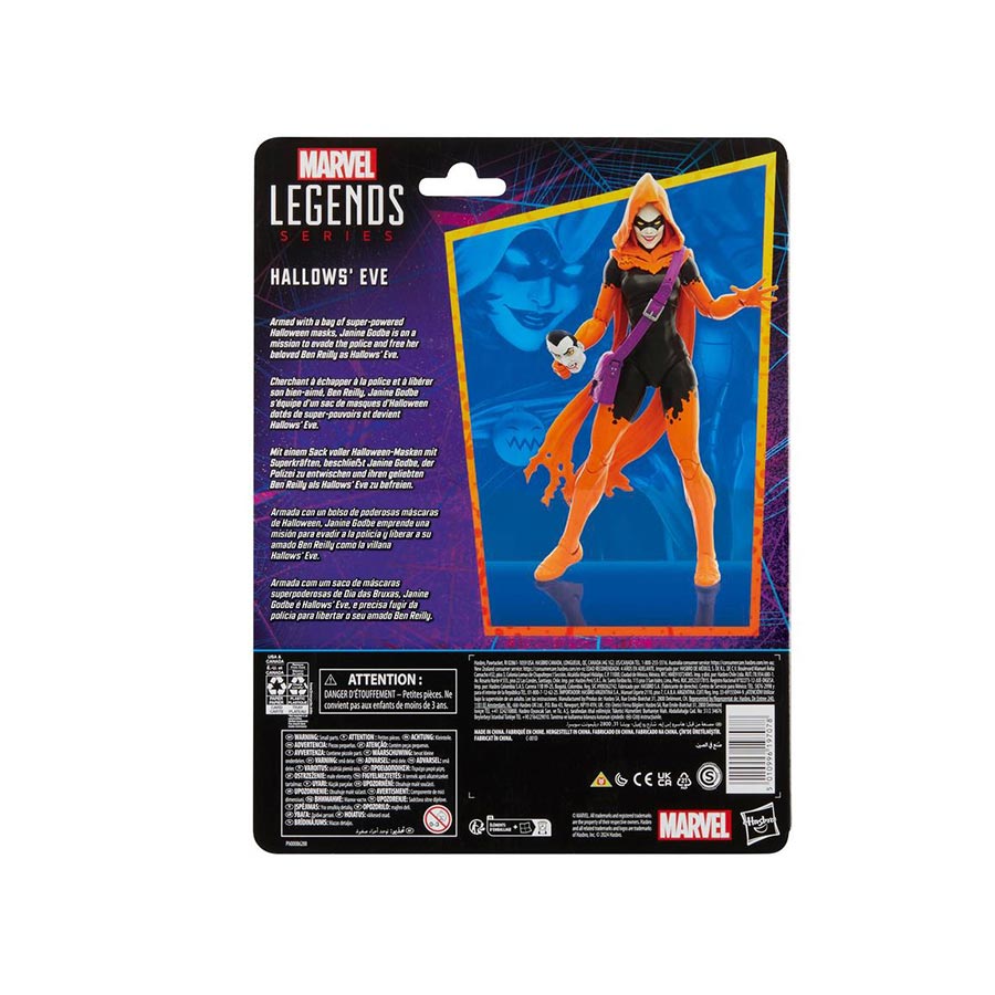 Spider-Man Classic Legends Series 6-Inch Action Figure - Hallows Eve Case