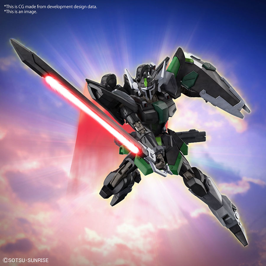 Gundam High Grade Universal Century 1/144 Kit #247 - Cosmic Era - Black Knight Squad Rud-ro.A (Griffin Arbalest Custom)