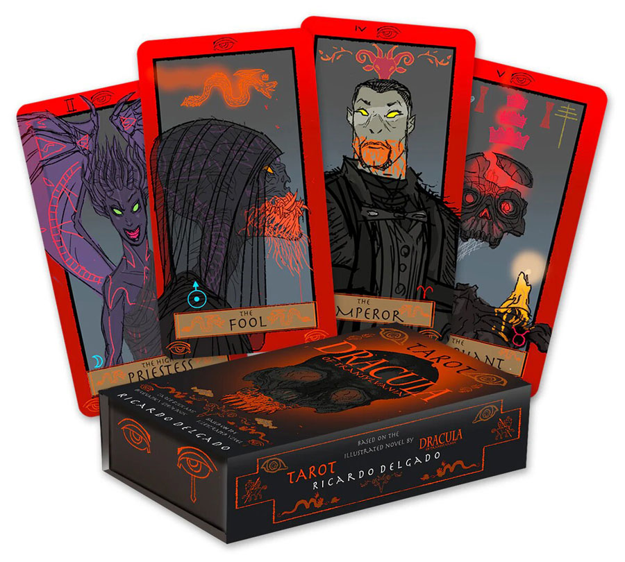 Dracula Of Transylvania Tarot Card Set