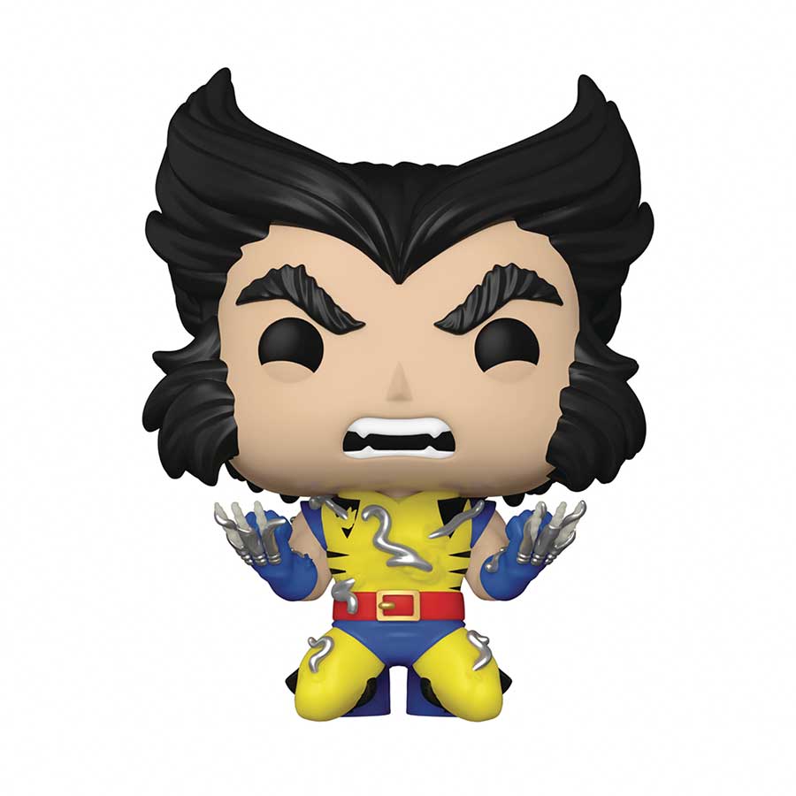 POP Marvel Wolverine 50th Anniversary Wolverine Fatal Attractions Vinyl Bobble Head