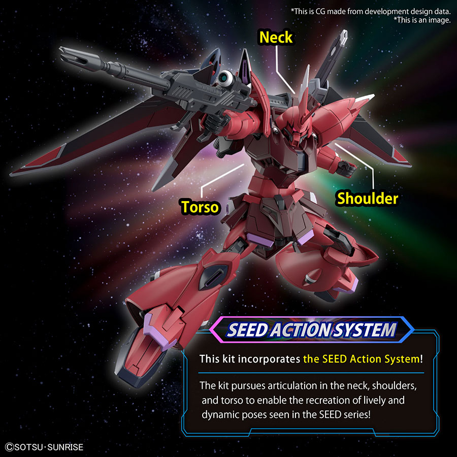 Gundam High Grade Universal Century 1/144 Kit #248 - Cosmic Era - Gelgoog Menace (Lunamaria Hawke Custom)