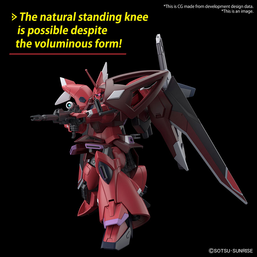 Gundam High Grade Universal Century 1/144 Kit #248 - Cosmic Era - Gelgoog Menace (Lunamaria Hawke Custom)