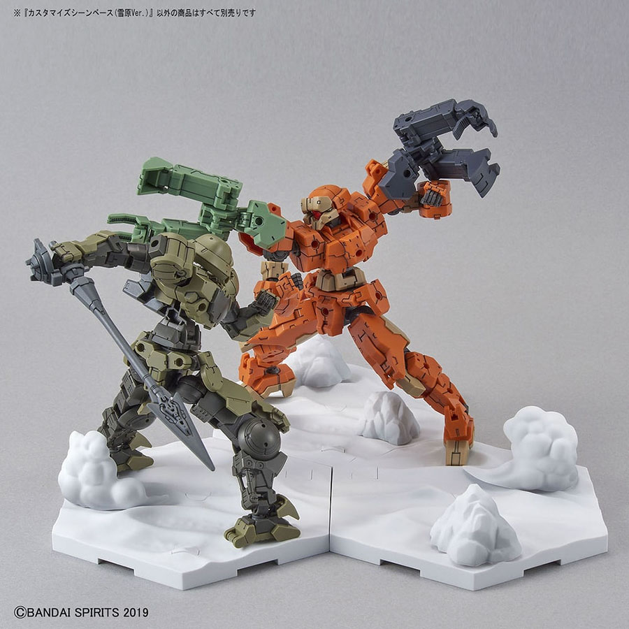 30 Minutes Missions Customize Scene Base - Box Of 20 - #03 Snowfield Ver.