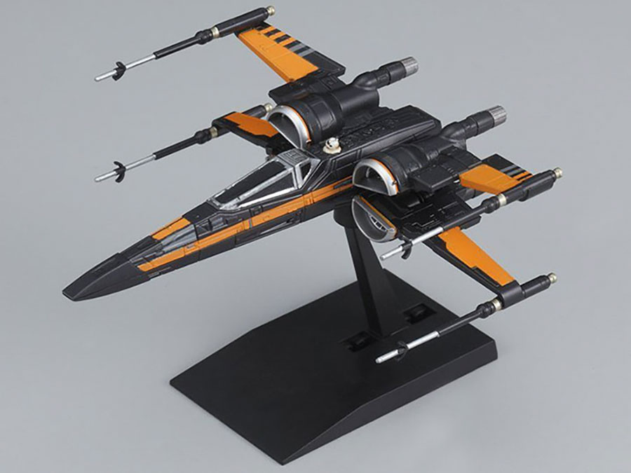 Star Wars Vehicle Model #003 Poes X-Wing Starfighter