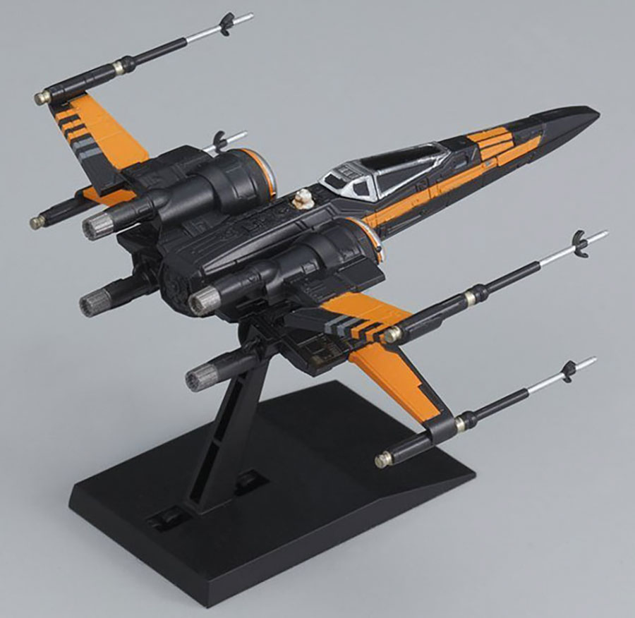 Star Wars Vehicle Model #003 Poes X-Wing Starfighter