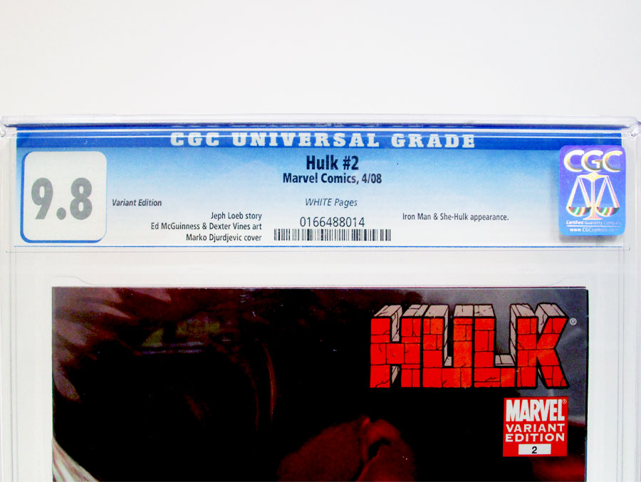 Hulk Vol 2 #2 Cover E Incentive Marko Djurdjevic Variant Cover CGC 9.8
