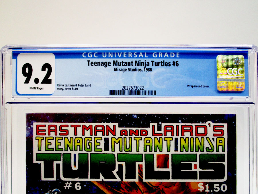 Teenage Mutant Ninja Turtles #6 Cover C 1st Ptg CGC 9.2